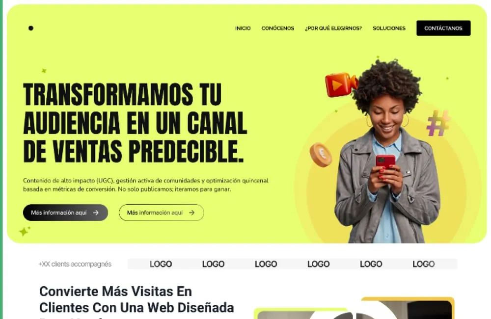 Agencia de Marketing screenshot 1