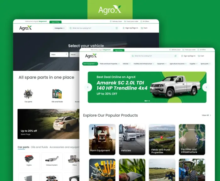 AgroX B2B Ecommerce