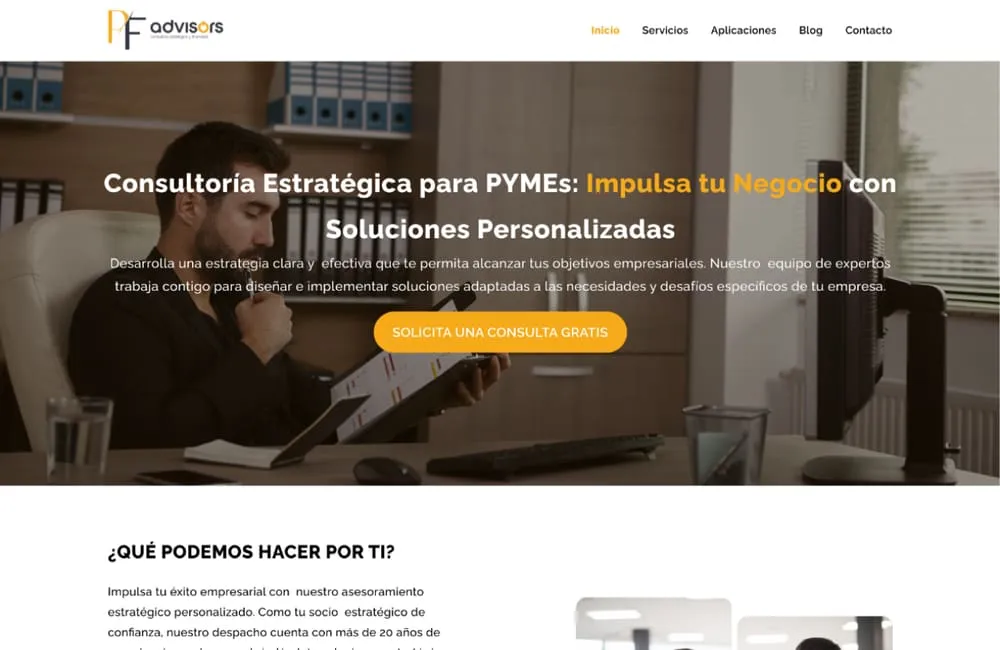PF Advisors screenshot 1
