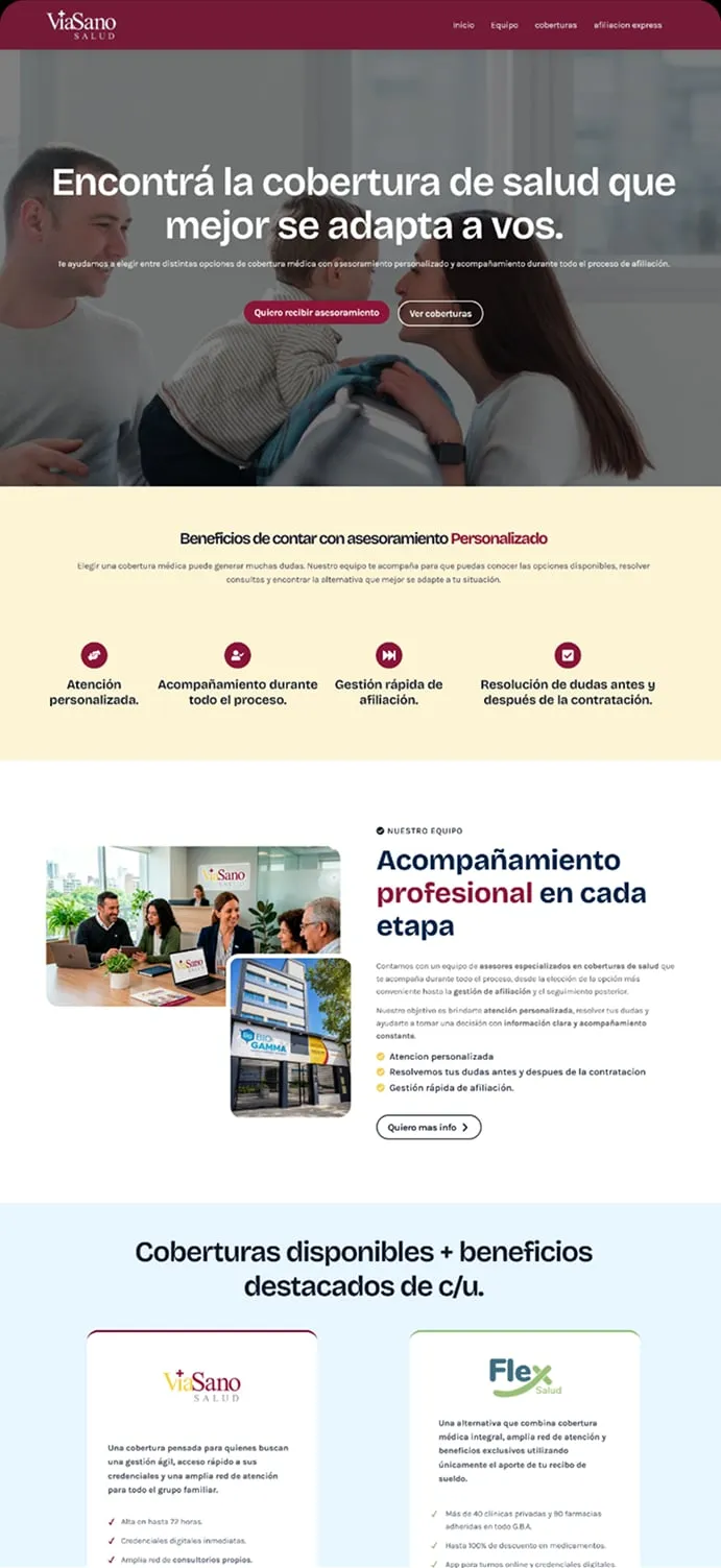 Vía Sano Asesores screenshot 2
